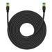 Braided network cable cat.8 Baseus Ethernet RJ45 40Gbps 15m (black) - Kable sieciowe<<<HurtelXML&&&Network