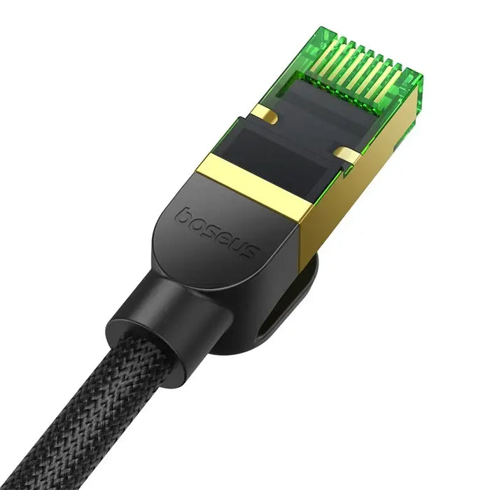 Braided network cable cat.8 Baseus Ethernet RJ45 40Gbps 2m (black) - Kable sieciowe<<<HurtelXML&&&Network