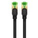 Braided network cable cat.8 Baseus Ethernet RJ45 40Gbps 3m (black) - Network cables<<<HurtelXML&&&Network