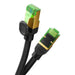 Braided network cable cat.8 Baseus Ethernet RJ45 40Gbps 3m (black) - Network cables<<<HurtelXML&&&Network