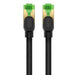 Braided network cable cat.8 Baseus Ethernet RJ45 40Gbps 3m (black) - Network cables<<<HurtelXML&&&Network