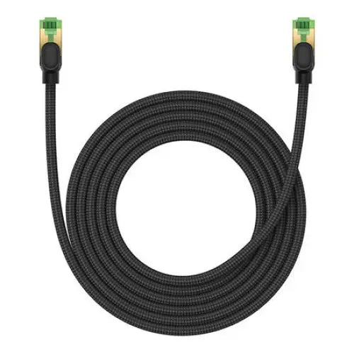 Braided network cable cat.8 Baseus Ethernet RJ45 40Gbps 3m (black) - Network cables<<<HurtelXML&&&Network