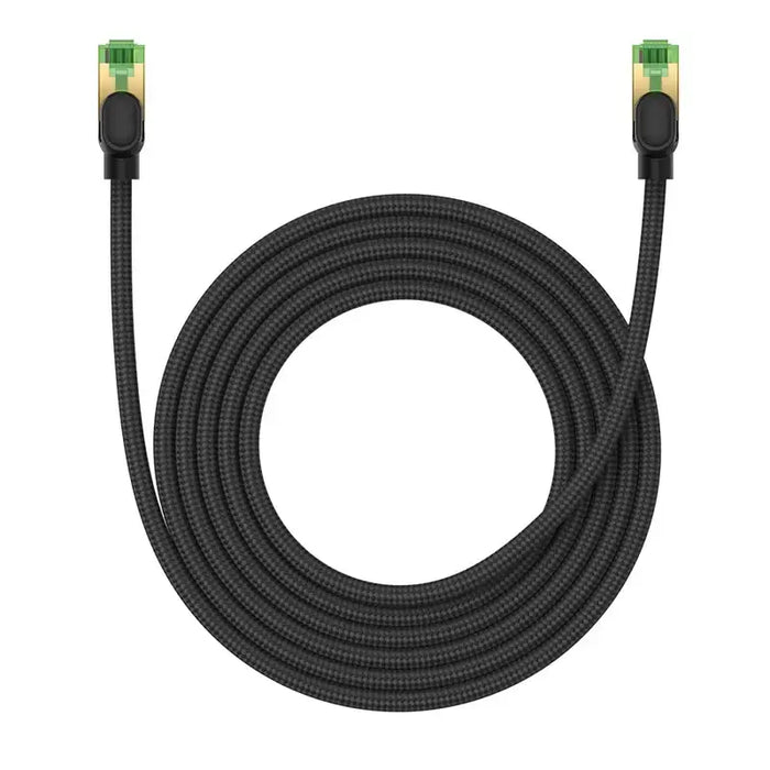 Braided network cable cat.8 Baseus Ethernet RJ45 40Gbps 3m (black) - Network cables<<<HurtelXML&&&Network