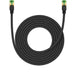 Braided network cable cat.8 Baseus Ethernet RJ45 40Gbps 5m (black) - Network cables<<<HurtelXML&&&Network