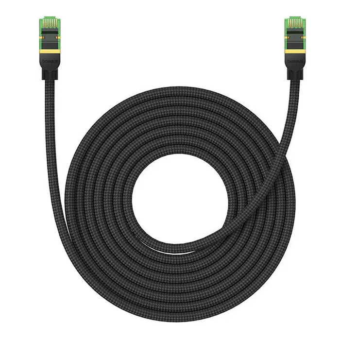 Braided network cable cat.8 Baseus Ethernet RJ45 40Gbps 8m (black) - Network cables<<<Cables<<<IT