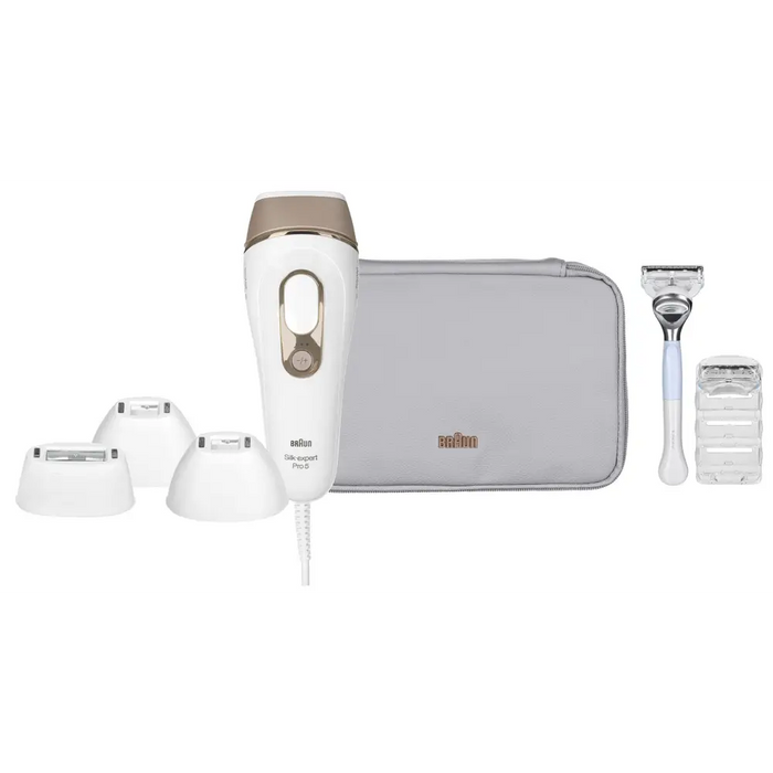Braun Silk-expert Pro PL5356 Intense pulsed light (IPL) Gold White - DepilatoriesAGD-DEP<<<Home Appliance