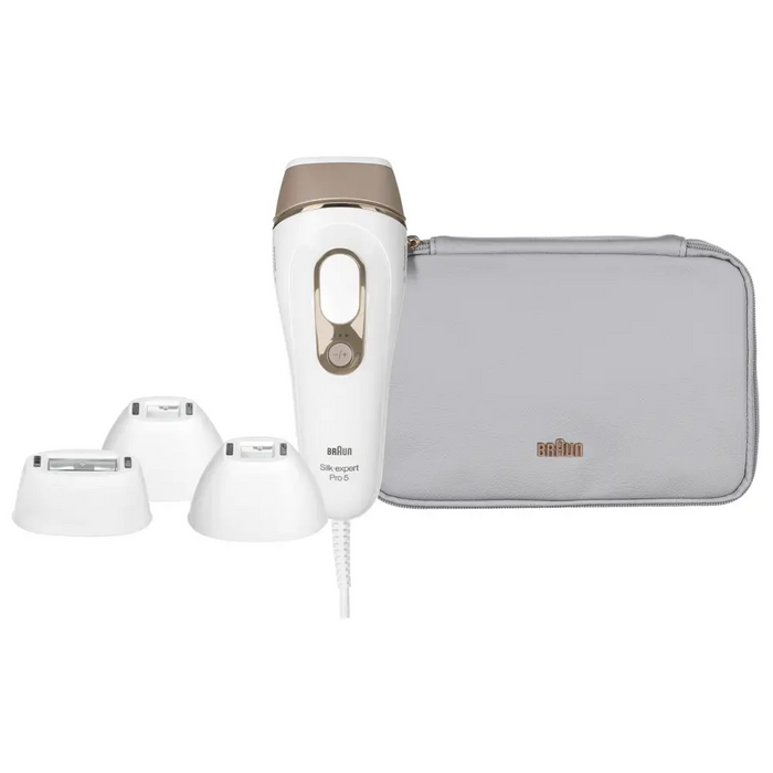 Braun Silk-expert Pro PL5356 Intense pulsed light (IPL) Gold White - DepilatoriesAGD-DEP<<<Home Appliance