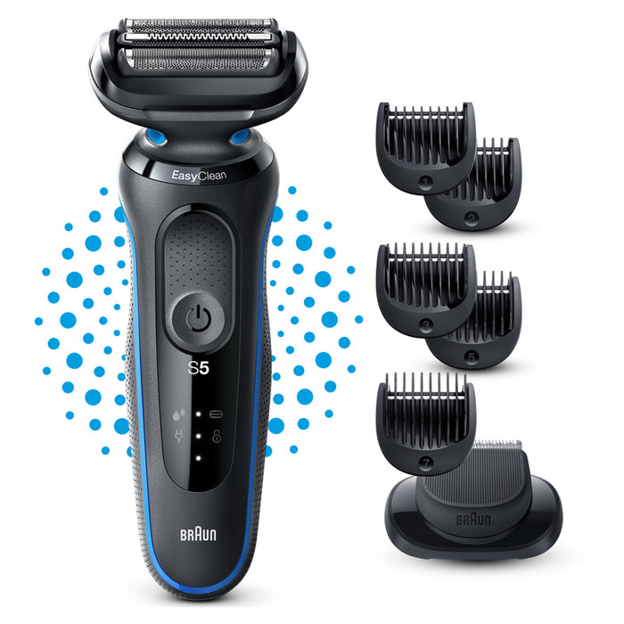 Shaver BRAUN WET & DRY 51-B1500S BLU WATER RESISTANCE