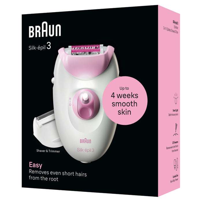 Epilator BRAUN 3-031 WHITE