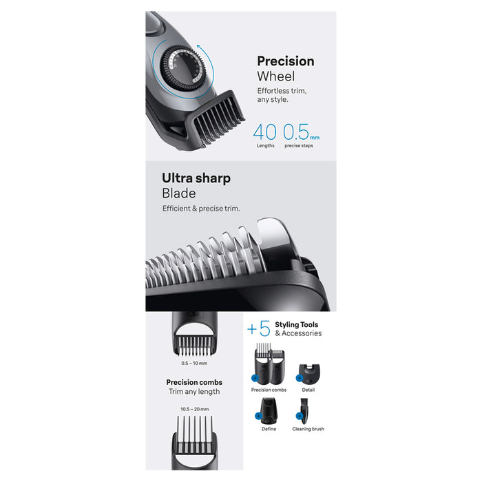 Trimmer BRAUN BT3560 MS/GREY