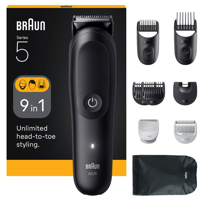 Trimmer BRAUN AIO5540 BLK