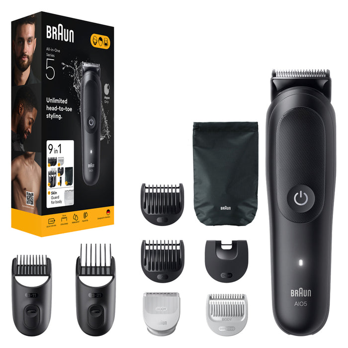 Trimmer BRAUN AIO5540 BLK