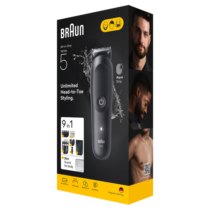 Trimmer BRAUN AIO5540 BLK