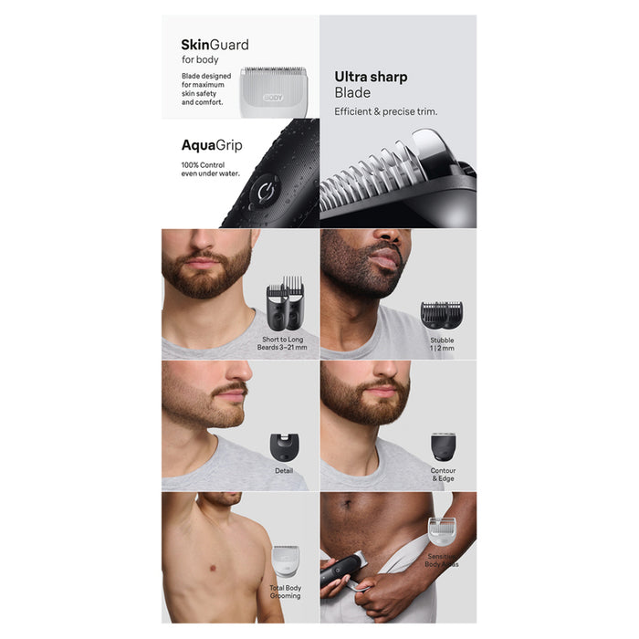 Trimmer BRAUN AIO5540 BLK