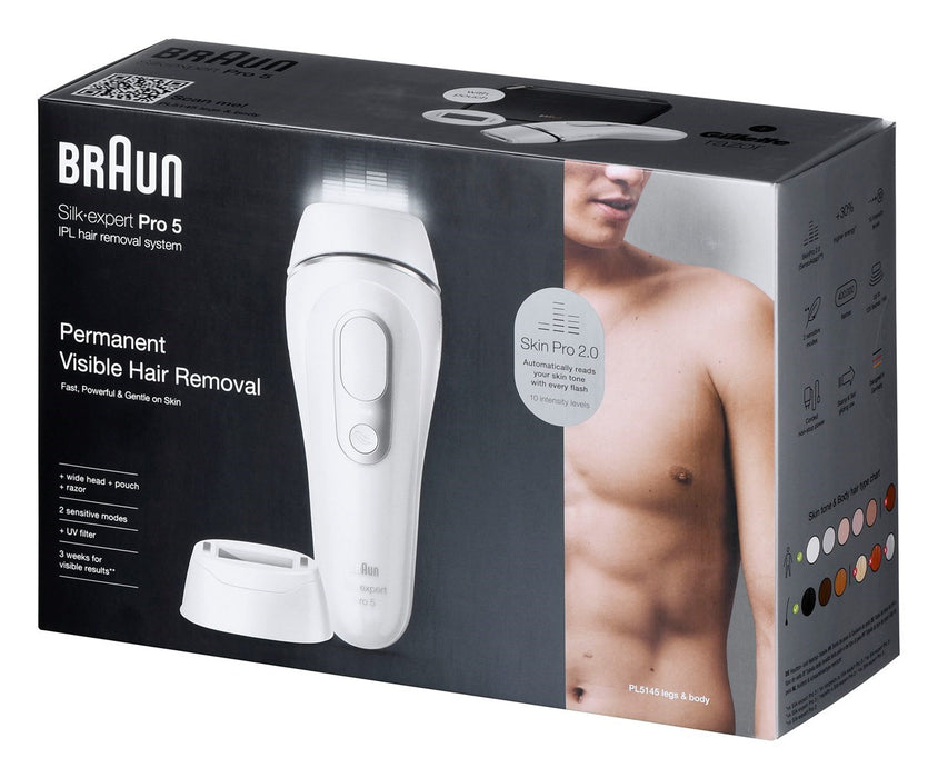 Braun Silk-expert Pro PL5145 Intense pulsed light (IPL) White