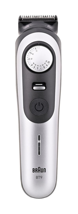 Braun BeardTrimmer 9 80789785 beard trimmer AC/Battery 20 2 cm Wet & Dry Grey
