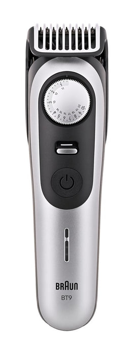 Braun BeardTrimmer 9 80789785 beard trimmer AC/Battery 20 2 cm Wet & Dry Grey