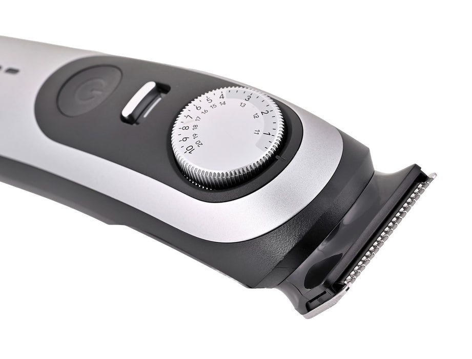 Braun BeardTrimmer 9 80789785 beard trimmer AC/Battery 20 2 cm Wet & Dry Grey