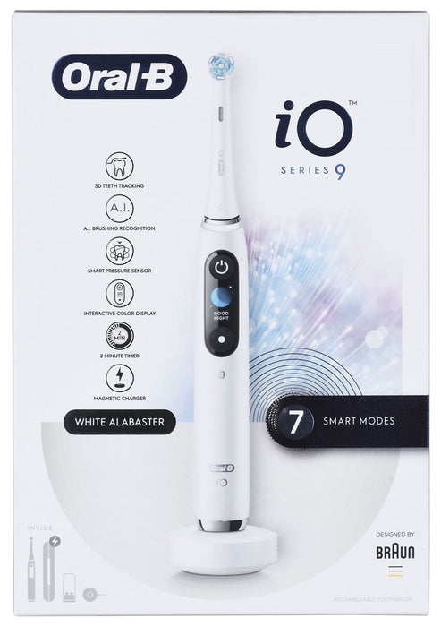Braun Oral-B iO Series 9 White electric toothbrush