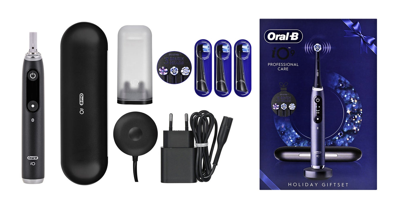 Oral-B iO9 toothbrush + 2 brush heads