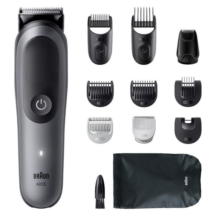Trimmer Braun AIO5560 Grey face/hair/body