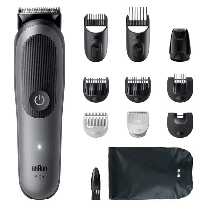 Trimmer Braun AIO5560 Grey face/hair/body