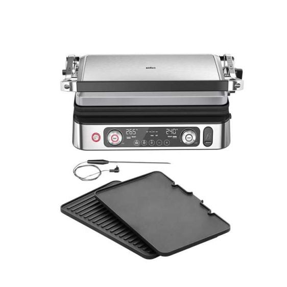 Grill BRAUN CG9160 MultiGrill 9 Pro Contact grill 2200W Black/Stainless steel