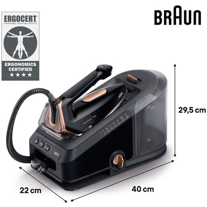Steam station BRAUN CareStyle 7 Pro IS7286BK
