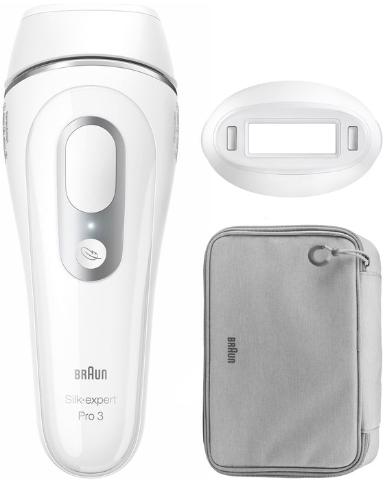 Photo epilator BRAUN SILK EXPERT PRO 3 PL3020 NUMBER OF IMPULSES 300000, WHITE