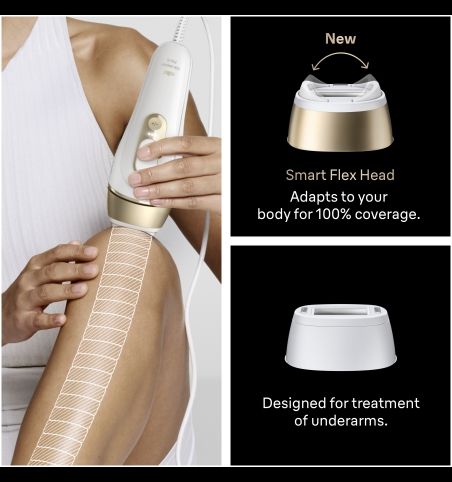 Braun Silk-expert Pro PL5210 IPL Intense pulsed light (IPL) Gold, White