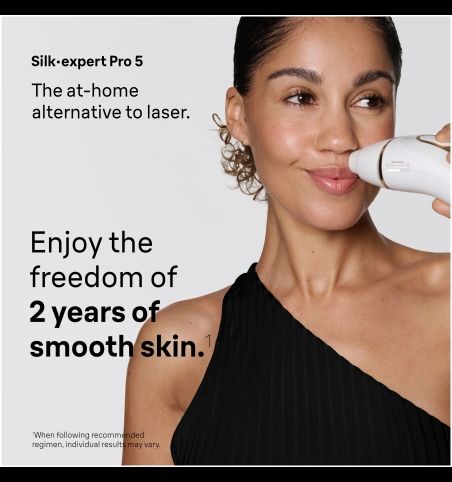 Braun Silk-expert Pro PL5210 IPL Intense pulsed light (IPL) Gold, White