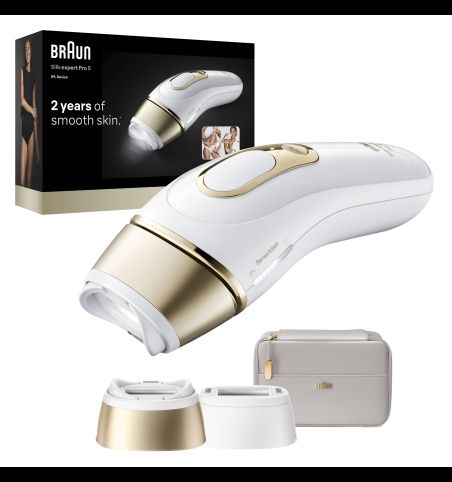 Braun Silk-expert Pro PL5210 IPL Intense pulsed light (IPL) Gold, White