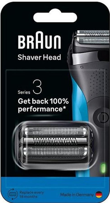 BRAUN Series replacement blades, black