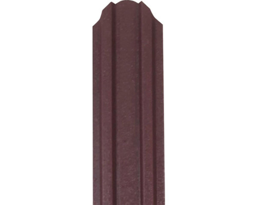 METAL FENCE LAMEL BROWN MAT 175X9CM