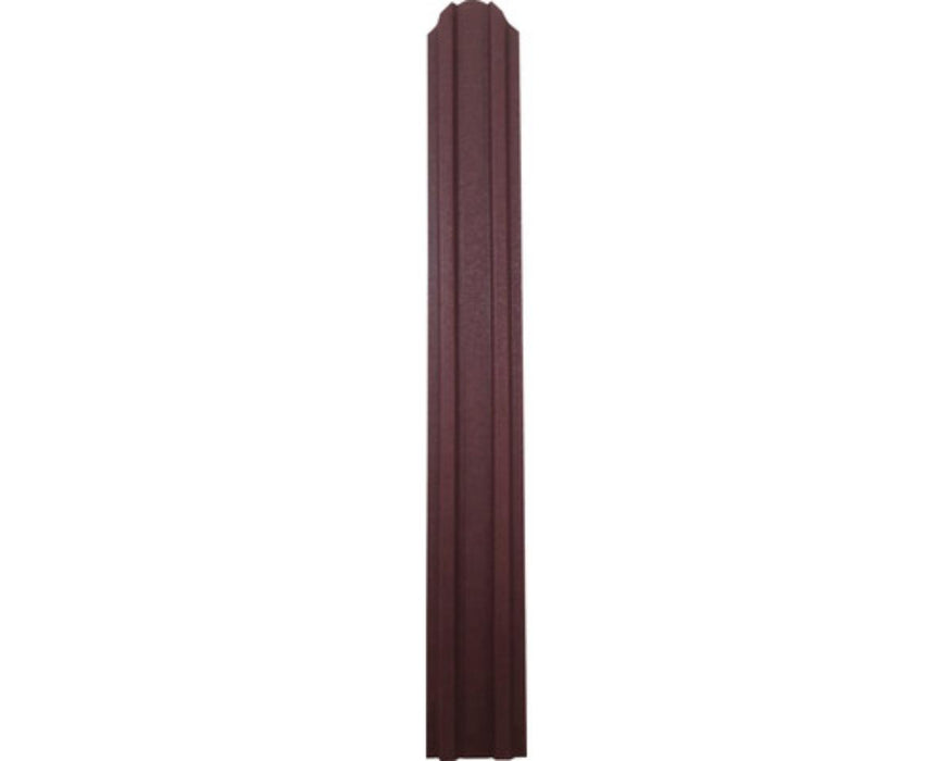 METAL FENCE LAMEL BROWN MAT 175X9CM