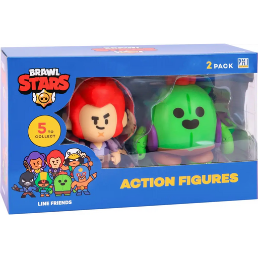 BRAWL STARS S1 ACTION FIGURES 11cm - 2 PACK VER.A - CollectablesFIG-KOL<<<(Games and toys) FiguresFIG<<<ActionPL