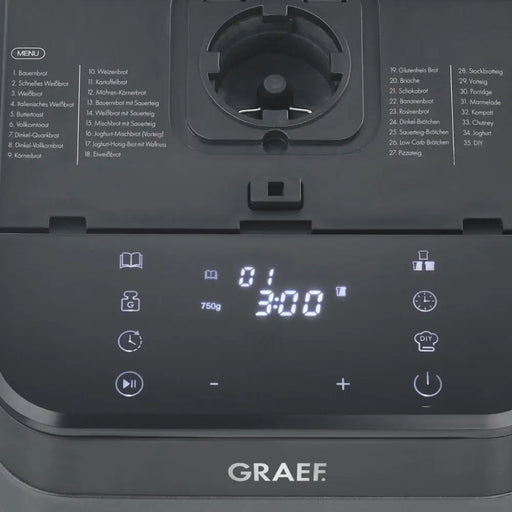 Bread maker GRAEF BA806 - Хлебопекарни<<<За Кухнята<<<Малки електроуреди<<<TechMart