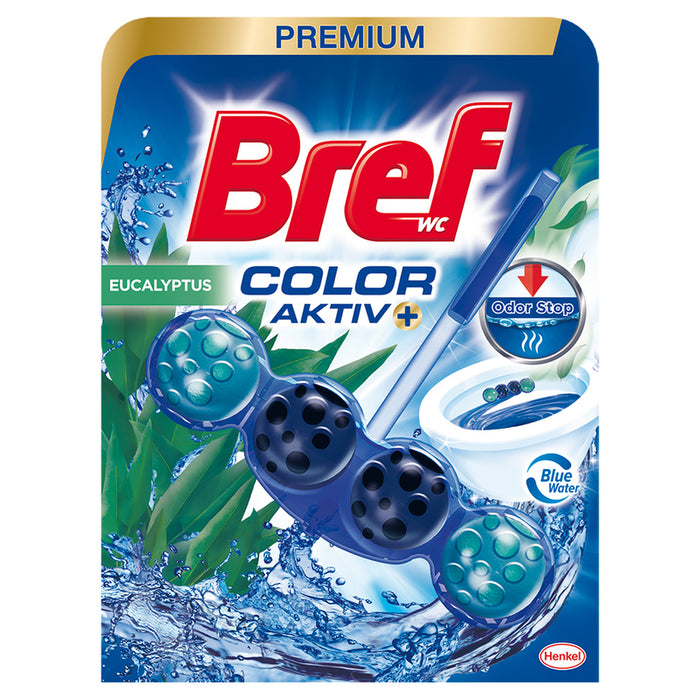 TOILET BLOCK 50G EUCALYPT COLOR BREF PREMIUM
