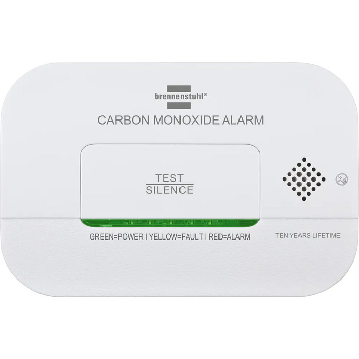 Brennenstuhl CM A 3030 carbon monoxide and gas sensor with alarm signal and LED display - white - Household