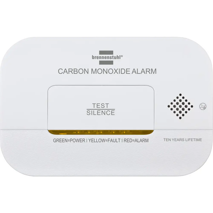 Brennenstuhl CM A 3030 carbon monoxide and gas sensor with alarm signal and LED display - white - Household