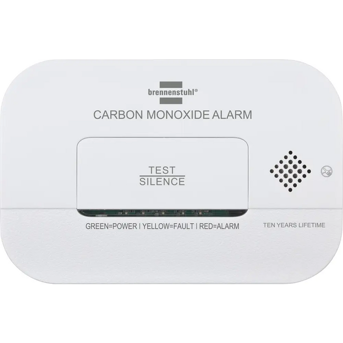 Brennenstuhl CM A 3030 carbon monoxide and gas sensor with alarm signal and LED display - white - Household