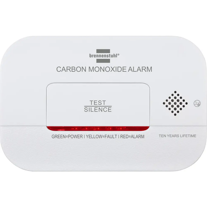 Brennenstuhl CM A 3030 carbon monoxide and gas sensor with alarm signal and LED display - white - Household