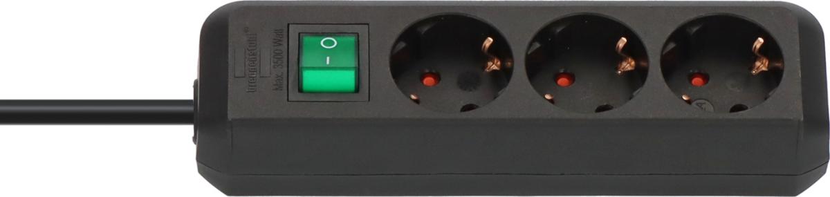 POWER SUPPLY 3 SOCKETS 3M BLACK ECO WRENCH