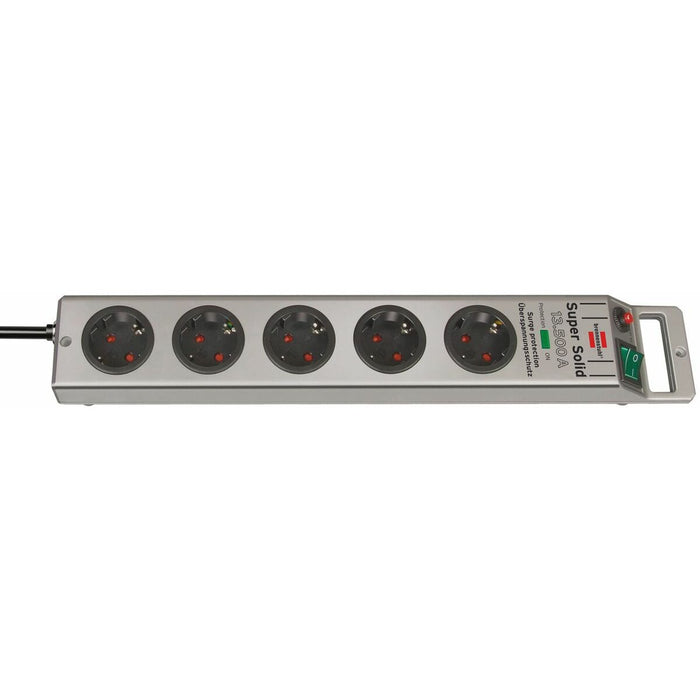 Power Socket - 5 sockets with Switch Brennenstuhl Super-Solid 3600 W (2,5 m)