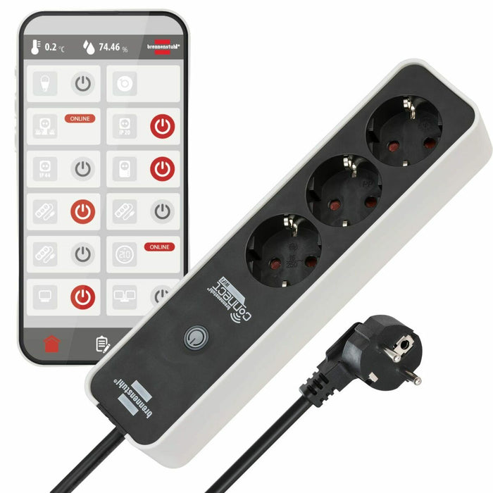 Power strip Brennenstuhl brennenstuhl®Connect WiFi 3600 W 2.4 GHz (1,5 m)