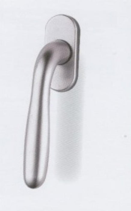 WINDOW HANDLE PVC ROMA SILVER