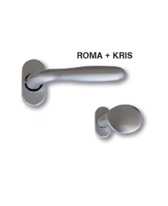 BALL AND HANDLE SET SILVER