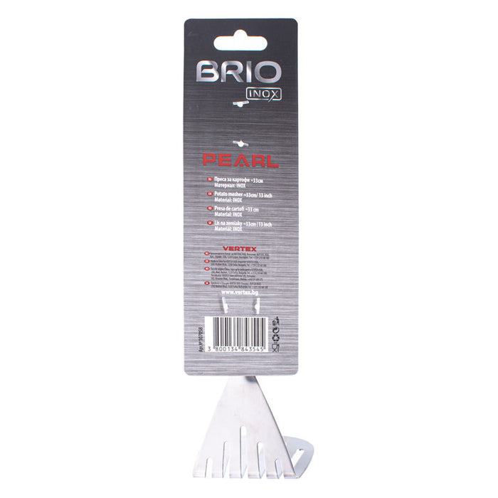 POTATO PRESS 33 CM BRIO INOX PEARL