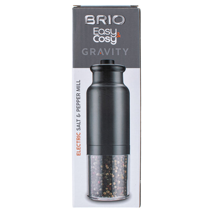 BRIO EASY COZY GRAVITY SALT AND PEPPER GRINDER