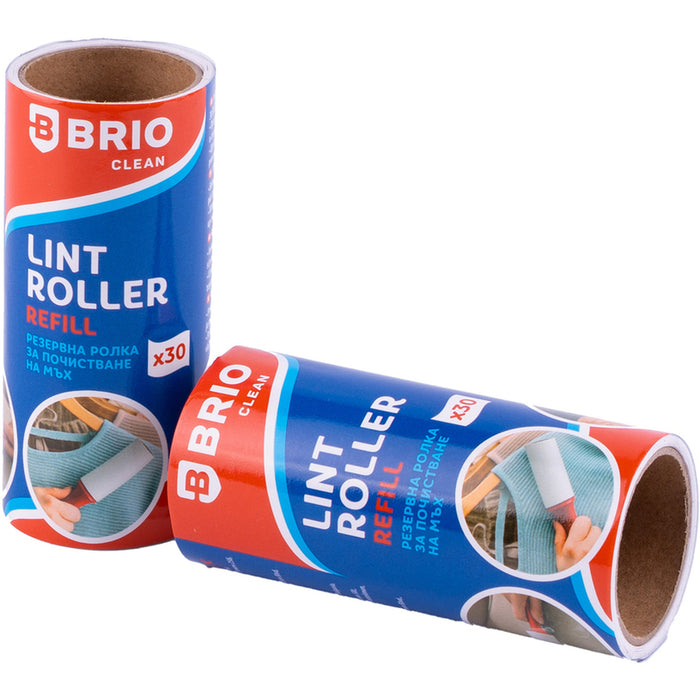 SPARE ROLLS FOR CLOTHES CLEANING 2 X 30 BRIO